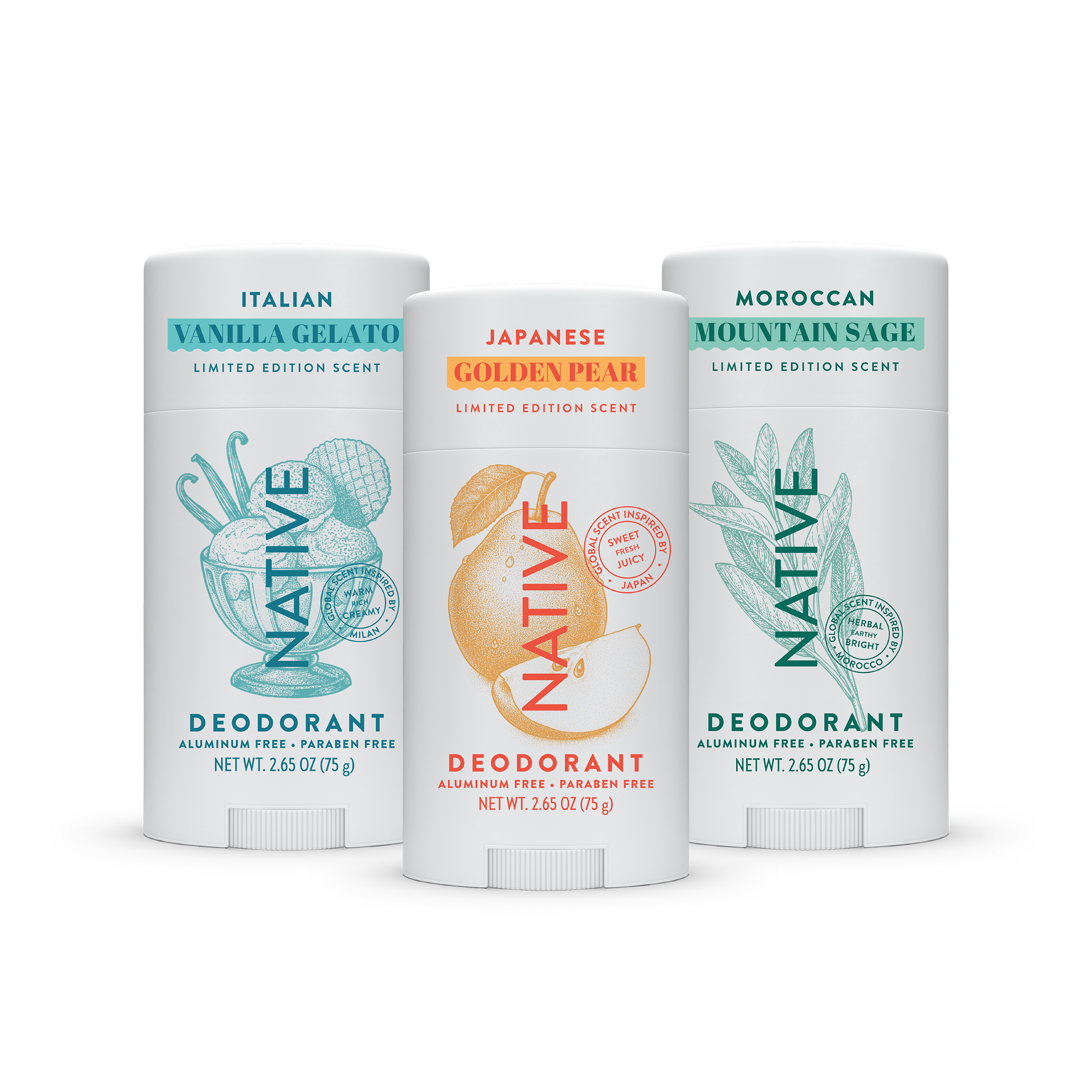 Deodorant Discovery 3-Pack P3